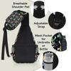 bisibuy Colorful Skull Pirates Sling Bag for Women Men Crossbody Sling Backpack Shoulder Bag Chest Bag Daypack for Travel Hiking Outdoor view 4