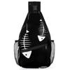 Fish Skull Sling Bag for Women Men Crossbody Sling Backpack Shoulder Bag Chest Bag Daypack for Travel Hiking Outdoor view 1