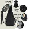 bisibuy Cartoon Turtles Decor Elements Sling Bag for Women Men Crossbody Sling Backpack Shoulder Bag Chest Bag Daypack for Travel Hiking Outdoor view 4
