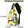 bisibuy Jungle Animals Pattern Sling Bag for Women Men Crossbody Sling Backpack Shoulder Bag Chest Bag Daypack for Travel Hiking Outdoor view 2