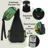 bisibuy Bird Parrots Pattern Sling Bag for Women Men Crossbody Sling Backpack Shoulder Bag Chest Bag Daypack for Travel Hiking Outdoor view 4