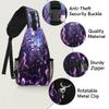 bisibuy 3d Honeycimb Pattern Sling Bag for Women Men Crossbody Sling Backpack Shoulder Bag Chest Bag Daypack for Travel Hiking Outdoor view 3
