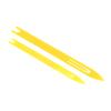 PATIKIL Fishing Net Repair Kit, 10 Pcs Plastic Fishing Net Sewing Needles 6#3# Fishing Netting Needle Shuttles for Fishing Net Repairing, Yellow view 1