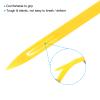 PATIKIL Fishing Net Repair Kit, 10 Pcs Plastic Fishing Net Sewing Needles 6#3# Fishing Netting Needle Shuttles for Fishing Net Repairing, Yellow view 4