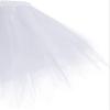 Sipumia Women's Tutu Skirt 1950s Vintage Petticoat Ballet Bubble Dance Skirts for Cosplay Party White L view 3