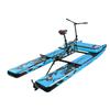 Spatium Sup Water Bike 2.0 Inflatable Pedal Boat Kayak Water Bicycles for Lake Fishing Pedal Boat More Stable and Easy to Drive on Water Blue Black view 2