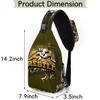 bisibuy Sport Wrestling Sling Bag for Women Men Crossbody Sling Backpack Shoulder Bag Chest Bag Daypack for Travel Hiking Outdoor view 2