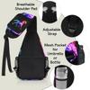 bisibuy Horse Print Sling Bag for Women Men Crossbody Sling Backpack Shoulder Bag Chest Bag Daypack for Travel Hiking Outdoor view 4