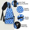 bisibuy Yoga Cat Sling Bag for Women Men Crossbody Sling Backpack Shoulder Bag Chest Bag Daypack for Travel Hiking Outdoor view 3