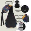 bisibuy Animals Ocean Art Cat Fish Sling Bag for Women Men Crossbody Sling Backpack Shoulder Bag Chest Bag Daypack for Travel Hiking Outdoor view 4