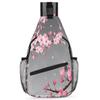bisibuy Flower Branch Cherry Blossom Sling Bag for Women Men Crossbody Sling Backpack Shoulder Bag Chest Bag Daypack for Travel Hiking Outdoor view 1