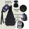 bisibuy Solar System Planets Sling Bag for Women Men Crossbody Sling Backpack Shoulder Bag Chest Bag Daypack for Travel Hiking Outdoor view 4