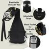 bisibuy Piano Keyboard Music Notes Sling Bag for Women Men Crossbody Sling Backpack Shoulder Bag Chest Bag Daypack for Travel Hiking Outdoor view 4