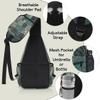 bisibuy Paisley Patchwork Pattern Sling Bag for Women Men Crossbody Sling Backpack Shoulder Bag Chest Bag Daypack for Travel Hiking Outdoor view 4