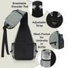 bisibuy Abstraction Piano Key Sling Bag for Women Men Crossbody Sling Backpack Shoulder Bag Chest Bag Daypack for Travel Hiking Outdoor view 4