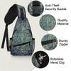 bisibuy Constellation Pattern Sling Bag for Women Men Crossbody Sling Backpack Shoulder Bag Chest Bag Daypack for Travel Hiking Outdoor view 3