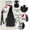 bisibuy Poppy Flower Sling Bag for Women Men Crossbody Sling Backpack Shoulder Bag Chest Bag Daypack for Travel Hiking Outdoor view 4