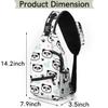 bisibuy Cute Panda Paw Print Sling Bag for Women Men Crossbody Sling Backpack Shoulder Bag Chest Bag Daypack for Travel Hiking Outdoor view 2