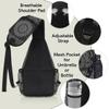 bisibuy Mandala Flower Sling Bag Women Men Crossbody Sling Backpack Shoulder Bag Chest Bag Daypack for Travel Hiking Outdoor view 4