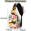 bisibuy Colorful Donuts Sling Bag for Women Men Crossbody Sling Backpack Shoulder Bag Chest Bag Daypack for Travel Hiking Outdoor view 2