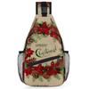 bisibuy Merry Christmas Pine Cones Puansetia Sling Bag for Women Men Crossbody Sling Backpack Shoulder Bag Chest Bag Daypack for Travel Hiking Outdoor view 1