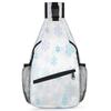 bisibuy Colorful Snowflakes Sling Bag for Women Men Crossbody Sling Backpack Shoulder Bag Chest Bag Daypack for Travel Hiking Outdoor view 1