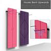 Katzowen Black Metal Foam Rollers Organizer, Wall Yoga Mat Storage, Wall Mounted Yoga Mat Holder with Hooks, for Hanging Workout Mat/Pilates Mat view 4