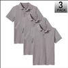 Galaxy by Harvic 3- Pack Boys Pique Polo T Shirt, Casual Cotton Blend Polo Short Sleeve for School Uniform, (XS-2XL) view 2