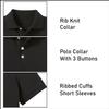 Galaxy by Harvic 3- Pack Boys Pique Polo T Shirt, Casual Cotton Blend Polo Short Sleeve for School Uniform, (XS-2XL) view 3