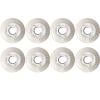 JHKJ LED Inline Skates Rubber Inline Skates Replacement Wheels 85A 72mm, 76mm, 80mm Wear Resistant PU Wheels Indoor Outdoor Speed Skating Shoes Replacement Wheel Beginner Skate Replacement Wheel,76mm