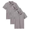 Galaxy by Harvic 3- Pack Boys Pique Polo T Shirt, Casual Cotton Blend Polo Short Sleeve for School Uniform, (XS-2XL) view 1