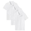 Galaxy by Harvic 3- Pack Boys Pique Polo T Shirt, Casual Cotton Blend Polo Short Sleeve for School Uniform, (XS-2XL) view 1