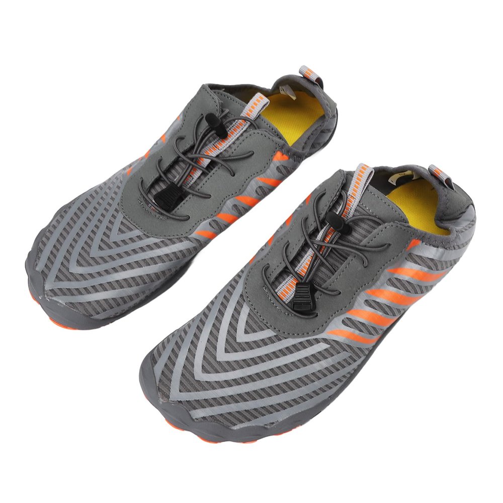 Luqeeg 1Pair Water Shoes for Women Men, Quick Dry Beach Shoes, Swim Beach Barefoot Yoga Exercise Wear, Sport Accessories, Suitble for Swim, Surf, Pool, Hiking, Walking, Fitness, Cycling (43)