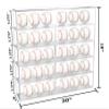 Better Display Cases Clear Acrylic Table Top Baseballs Display Case with 5 Shelves (A123A) view 2