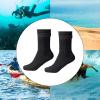 MYCENSE 3mm Neoprene Diving Socks Swimming Socks Surfing Sock Beach Boot Shoes for Paddling, Black XXS 32 to 34 view 4