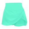 HGps8w Tennis Skirt for Women with Built-in Shorts Stretchy High Waisted Flowy Athletic Golf Skorts Skirts for Running Casual view 3