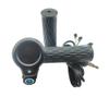 Bike Throttle Grip, 36V 48V 60V 72V Electric Bicycle Scooter Twist Throttle Grips with LCD Display Screen Handle with Key Lock view 2