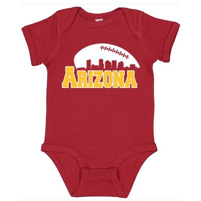 City Skyline Kid's Bodysuit for Arizona Fans (Cardinal, 24M)