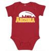 City Skyline Kid's Bodysuit for Arizona Fans (Cardinal, 24M) view 1