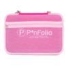 PinFolio Classic Pin Display Bag, Lightweight Sports Pin Book Designed for Storage & Easy Trading Up to 100 1-Inch Enamel Pins (Pink & Light Pink) view 1