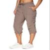 RBX Active Capri Pants for Women Joggers Stretch Lightweight Womens Casual Pant Taupe Beige XL view 1