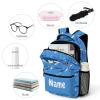 Fovanxixi Custom Cute Shark Fish Backpack for Kids Boys Girls Personalized Name Text Children Backpack School Bag Customized Daypack Schoolbag for Student Bookbag view 4