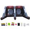 Vinfgoes Inflatable Axe Throwing + Inflatable Ball Toss Target Dart Board (24 Axes+16 Toss Ball+ 8 Soccer Balls) for Backyard/Birthday/School/Team/Party Events, Double Darts for 2 Players view 1