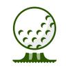 Flat-Tee Golf Tee (1/4 (6.35mm), Red) view 3