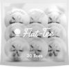 Flat-Tee Golf Tee (1/4 (6.35mm), Red) view 4