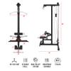 Valor Fitness Heavy-Duty LAT Pulldown and Low Row Machine  Dual Pulley Plate-Loaded Cable System for Home or Commercial Gym, Upper Body Strength Equipment 770 lb Capacity view 2