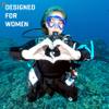 SCUBAPRO Bella Womens Front-Adjustable Scuba Diving BCD with Balanced Power Inflator for Recreational Suba Diving, X-Large, White view 4