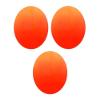 Indoor/Outdoor Street Floor Hockey Balls, Orange - 3 Pack view 1