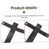 Cabilock Swords Bag Adjustable Strap Lightweight Leather Storage Case for Wood Swords and Martial Arts Sticks and Breathable Design view 4