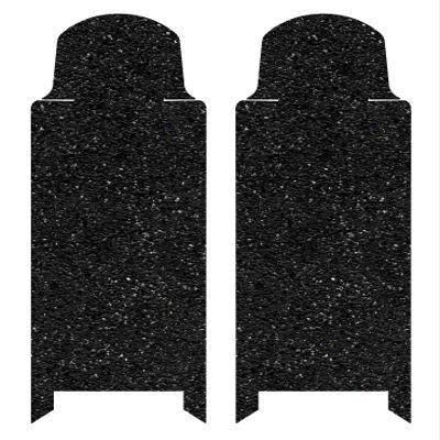2-Pack Granulated Rubber Grip Tape Overlay Compatible with Ruger 22/45 MK III Front Strap
